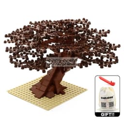 image-MARUMINE 205PCS Building Blocks Tree - Creative Nature Decoration Set