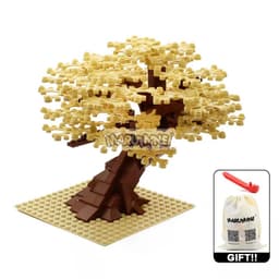 image-MARUMINE 205PCS Building Blocks Tree - Creative Nature Decoration Set