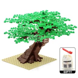 image-MARUMINE 205PCS Building Blocks Tree - Creative Nature Decoration Set