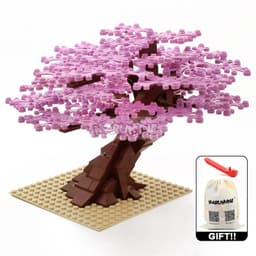 image-MARUMINE 205PCS Building Blocks Tree - Creative Nature Decoration Set