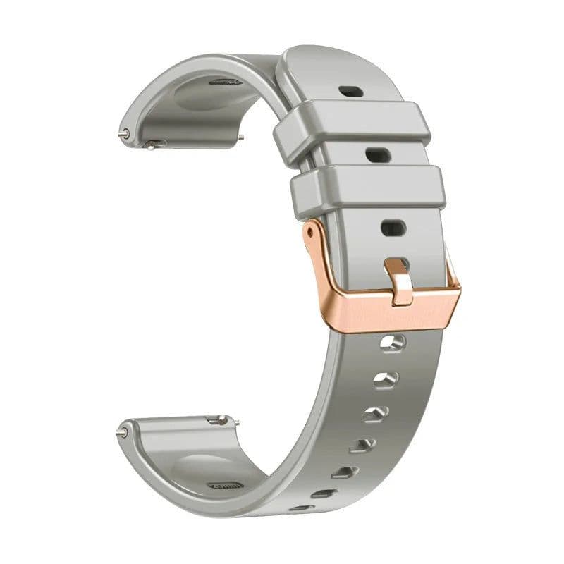 image-LJPSTA 20mm Soft Silicone Sport Strap for Samsung Galaxy Watch & Garmin