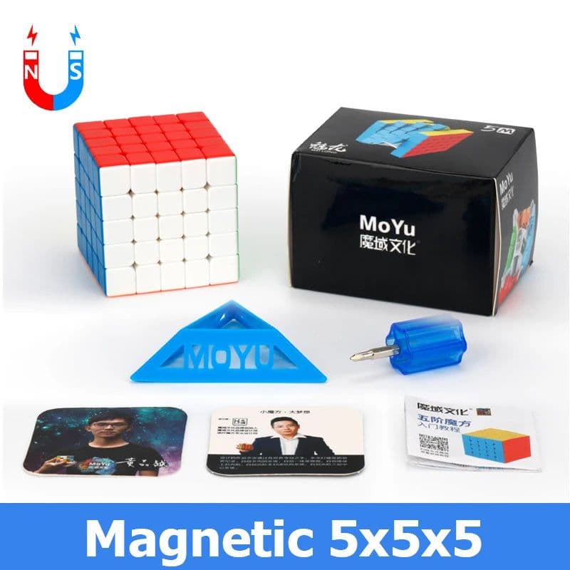 image-Moyu Meilong Magnetic Puzzle Cube - Compact Design for All Ages