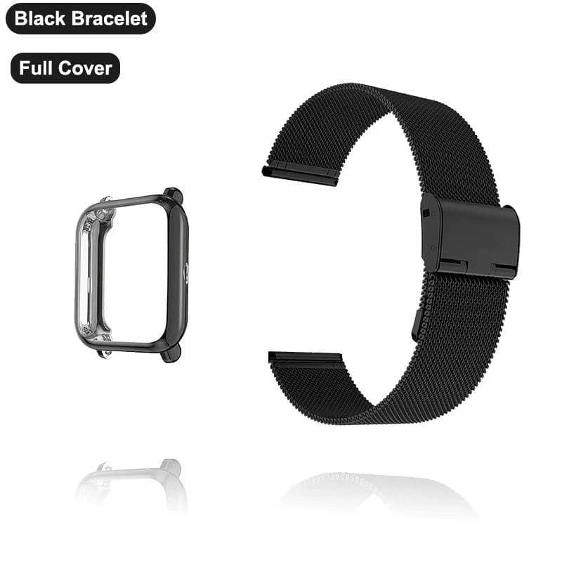image-JLGroppod Milanese Watchband for Amazfit - Stylish & Durable 20mm Strap