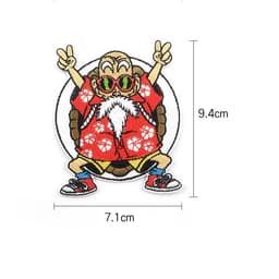 image-Bandai Dragon Ball Goku Patch - Stylish DIY Iron-On or Sew-On Accessory