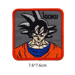 image-Bandai Dragon Ball Goku Patch - Stylish DIY Iron-On or Sew-On Accessory