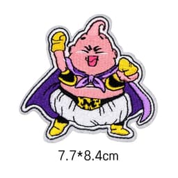 image-Bandai Dragon Ball Goku Patch - Stylish DIY Iron-On or Sew-On Accessory
