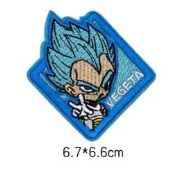 image-Bandai Dragon Ball Goku Patch - Stylish DIY Iron-On or Sew-On Accessory