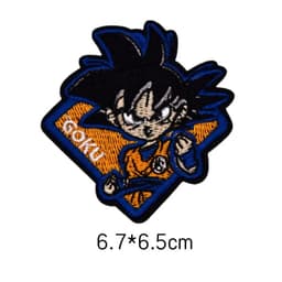 image-Bandai Dragon Ball Goku Patch - Stylish DIY Iron-On or Sew-On Accessory