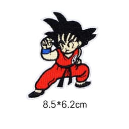 image-Bandai Dragon Ball Goku Patch - Stylish DIY Iron-On or Sew-On Accessory