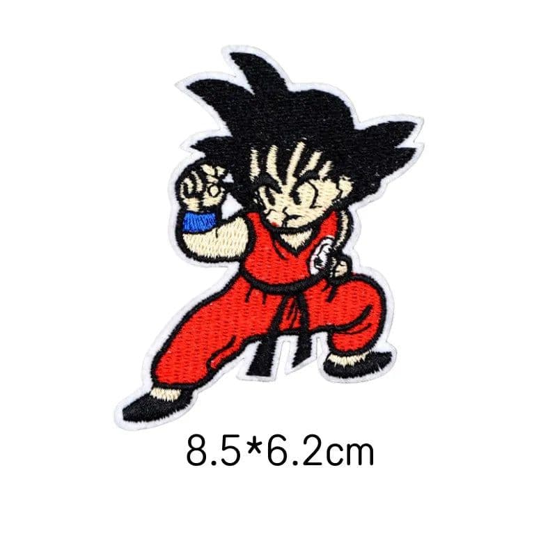 image-Bandai Dragon Ball Goku Patch - Stylish DIY Iron-On or Sew-On Accessory