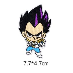image-Bandai Dragon Ball Goku Patch - Stylish DIY Iron-On or Sew-On Accessory