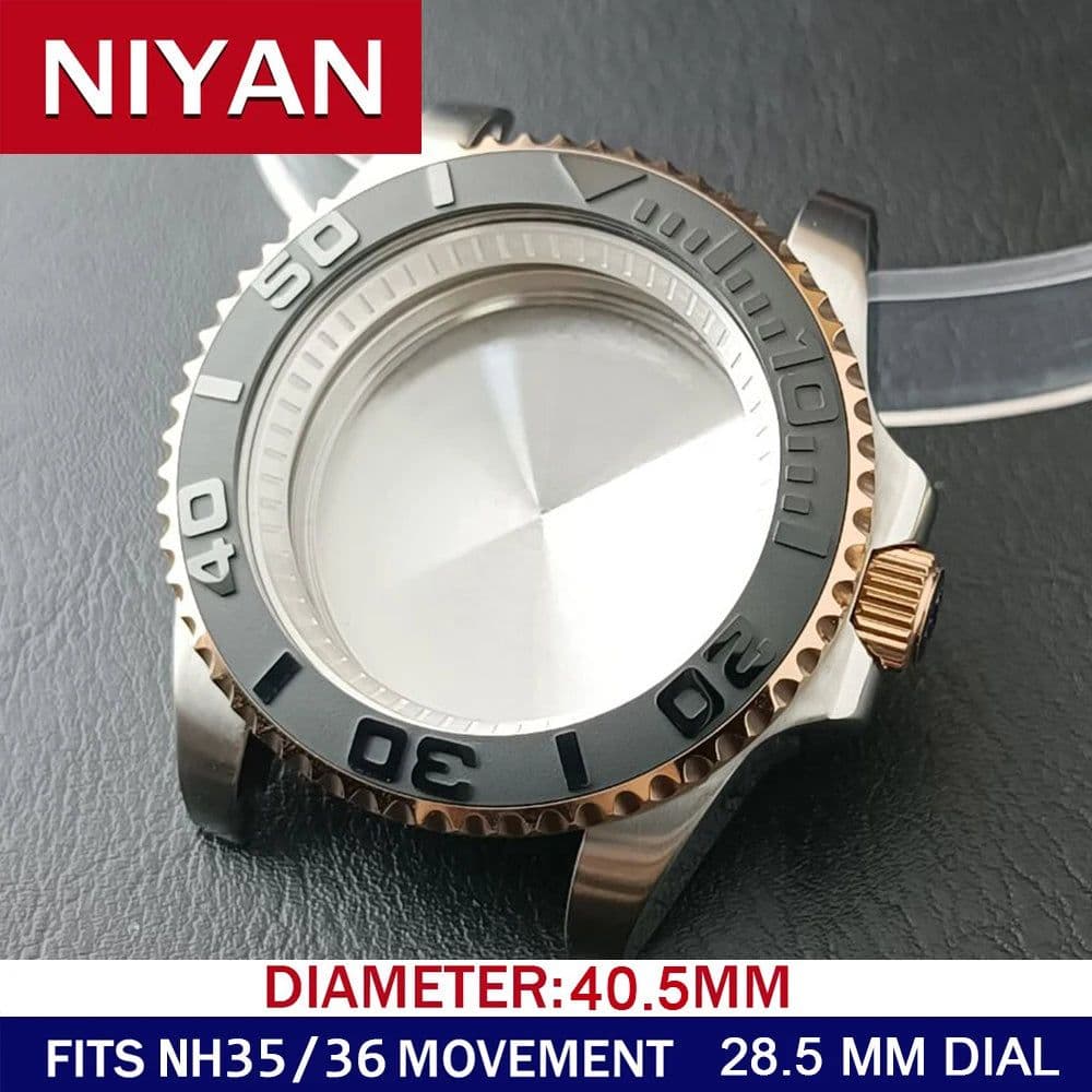 image-Dwayne Campbell Stainless Steel Watch Case - Durable & Stylish Accessory