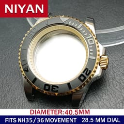 image-Dwayne Campbell Stainless Steel Watch Case - Durable & Stylish Accessory