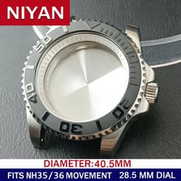 image-Dwayne Campbell Stainless Steel Watch Case - Durable & Stylish Accessory