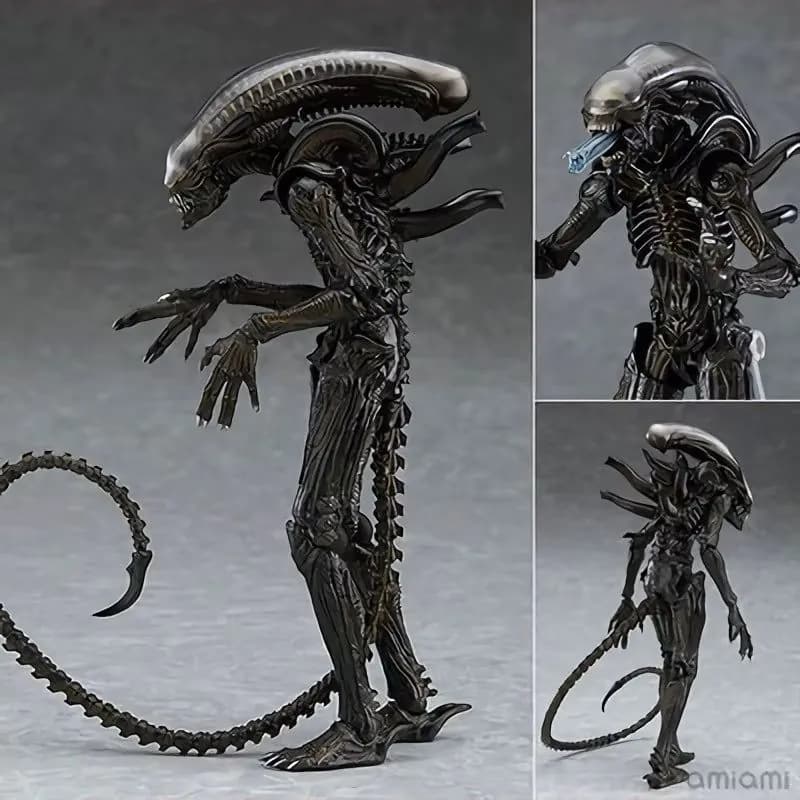 image-Hot Toys Alien Action Figure - High Quality Collectible Model Doll - 18cm