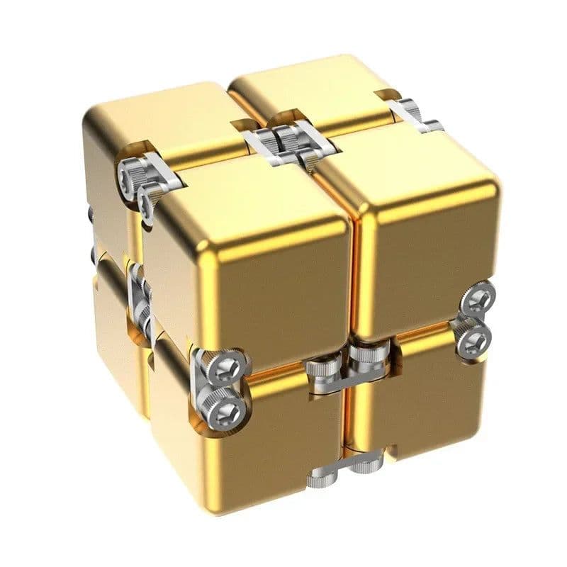 image-JQBRO DIY Infinite Magic Cube - Stress Relief Fidget Toy with Customisable Design