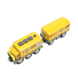 image-Abay Wooden Train Set - Magnetic Connectivity - Educational Toy for Kids