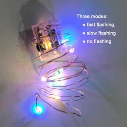 image-TUTU&LALA Multicolour Flashing Light - Vibrant LED for Home Decor