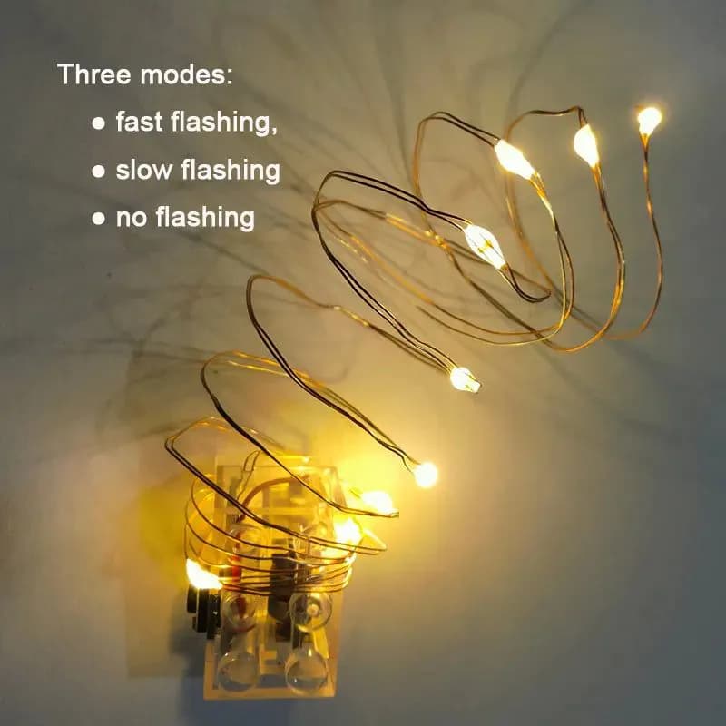 image-TUTU&LALA Multicolour Flashing Light - Vibrant LED for Home Decor