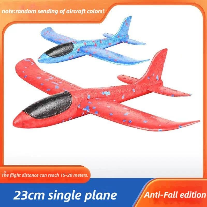 image-SONGYI Foam Aircraft Glider Toy - Engaging Outdoor Play for Children