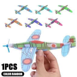 image-Durable Foam Aircraft Toys - Safe & Fun DIY Assembly for Ages 3+