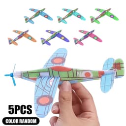 image-Durable Foam Aircraft Toys - Safe & Fun DIY Assembly for Ages 3+