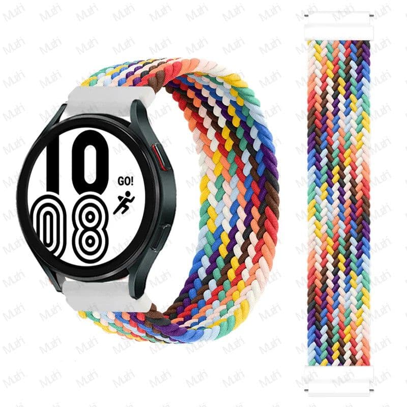 image-NEY Braided Solo Loop Band for Samsung Galaxy & Amazfit Watches (20/22mm)
