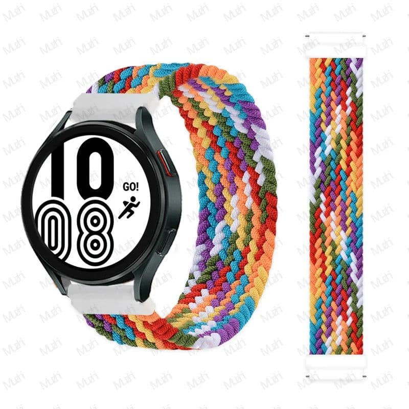 image-NEY Braided Solo Loop Band for Samsung Galaxy & Amazfit Watches (20/22mm)