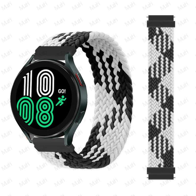 image-NEY Braided Solo Loop Band for Samsung Galaxy & Amazfit Watches (20/22mm)