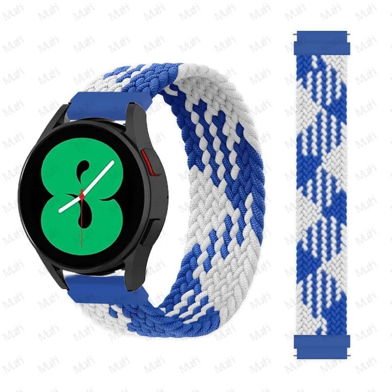 image-NEY Braided Solo Loop Band for Samsung Galaxy & Amazfit Watches (20/22mm)