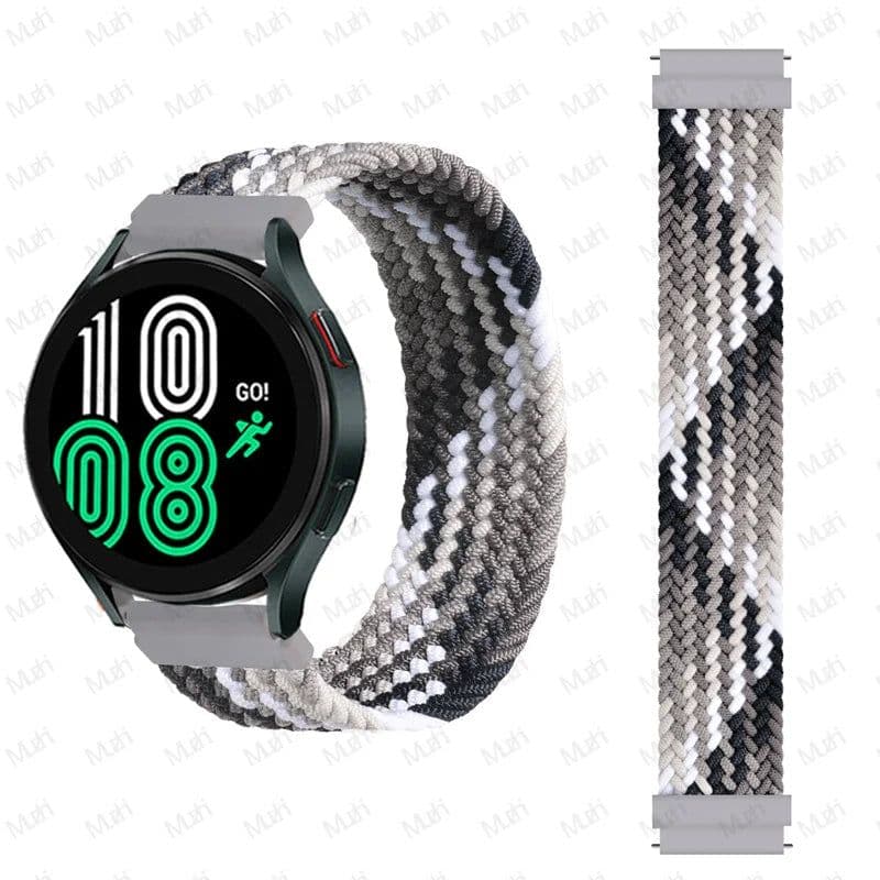 image-NEY Braided Solo Loop Band for Samsung Galaxy & Amazfit Watches (20/22mm)
