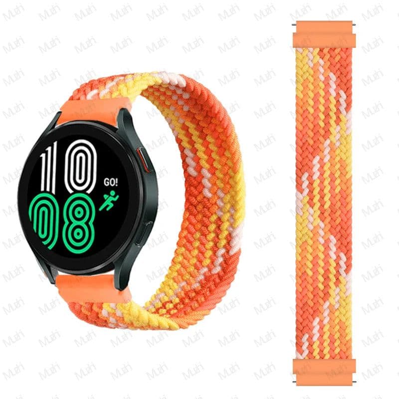 image-NEY Braided Solo Loop Band for Samsung Galaxy & Amazfit Watches (20/22mm)