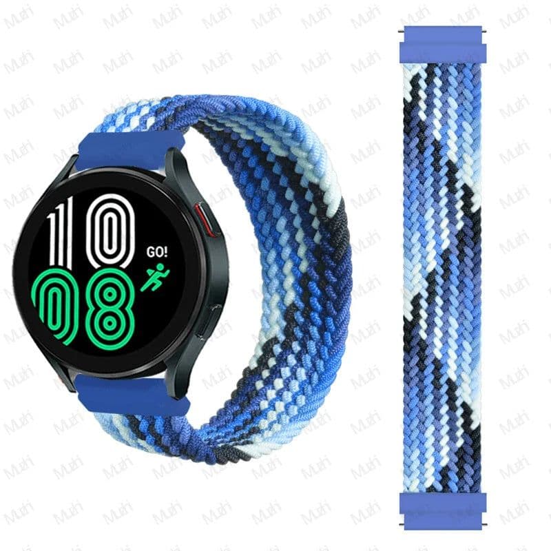 image-NEY Braided Solo Loop Band for Samsung Galaxy & Amazfit Watches (20/22mm)
