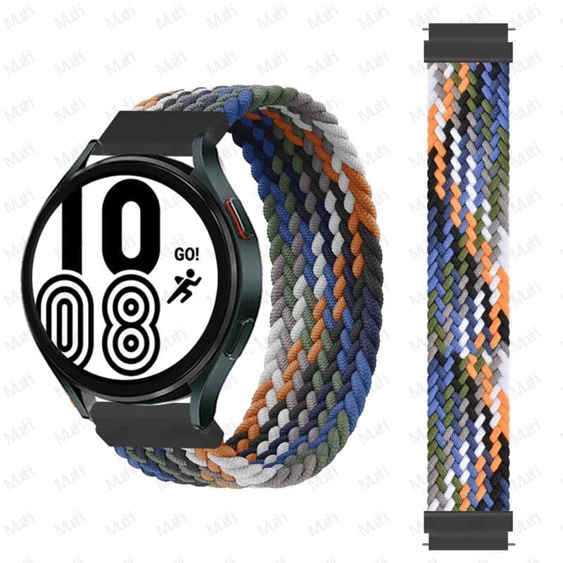 image-NEY Braided Solo Loop Band for Samsung Galaxy & Amazfit Watches (20/22mm)
