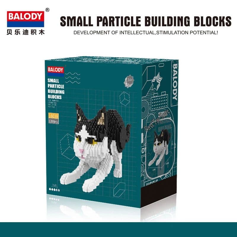 image-BALODY Cartoon Dog Building Blocks - Fun and Creative Toy for Kids