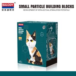 image-BALODY Cartoon Dog Building Blocks - Fun and Creative Toy for Kids
