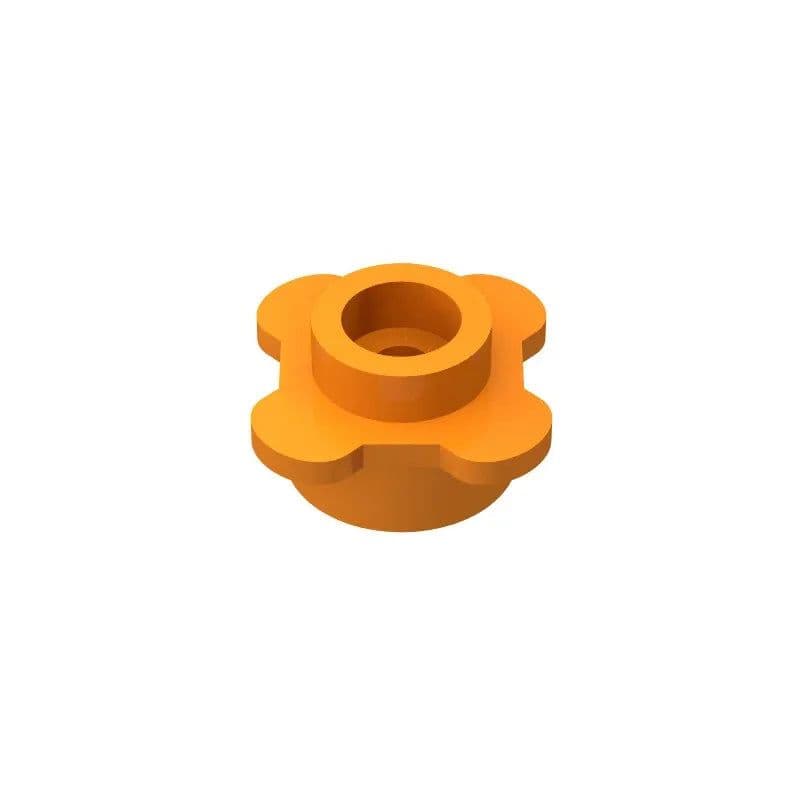 image-TUTU&LALA 4 Petal Flower Ornament for LEGO Landscape Garden Decor