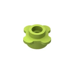 image-TUTU&LALA 4 Petal Flower Ornament for LEGO Landscape Garden Decor