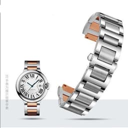 image-HUANGZHI Stainless Steel Watch Band for Cartier Blue Balloon - 190mm