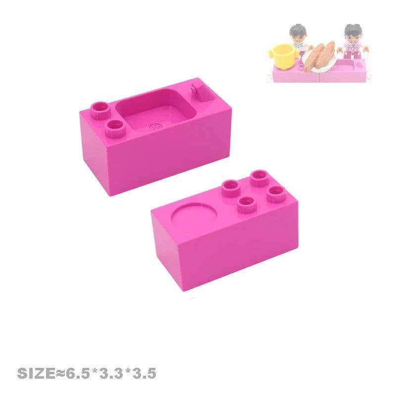 image-Yiuiuly Building Blocks Set - Engaging Educational Toys for Young Kids