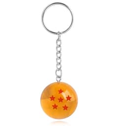 image-Bandai Dragon Ball Series 1-7 Star Resin Keychain - Perfect Collectible Gift