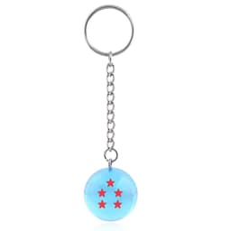 image-Bandai Dragon Ball Series 1-7 Star Resin Keychain - Perfect Collectible Gift