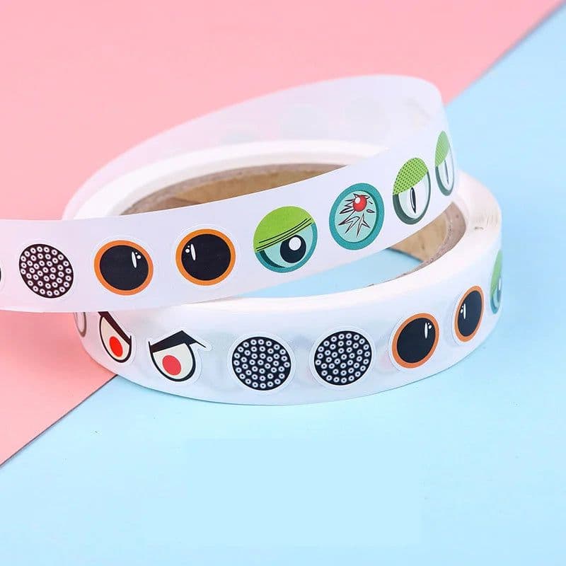 image-Monssjay Creative Cartoon Stickers - Vivid 1000pcs for Crafting