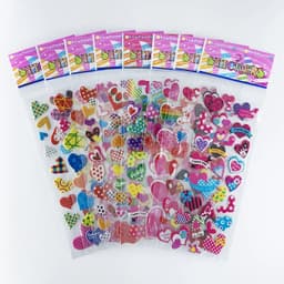 image-Monssjay Self-Adhesive Cartoon Stickers - Fun for Kids - 8 Sheets