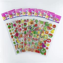 image-Monssjay Self-Adhesive Cartoon Stickers - Fun for Kids - 8 Sheets