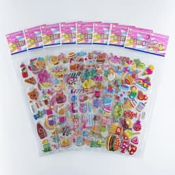 image-Monssjay Self-Adhesive Cartoon Stickers - Fun for Kids - 8 Sheets