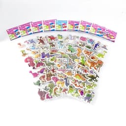 image-Monssjay Self-Adhesive Cartoon Stickers - Fun for Kids - 8 Sheets