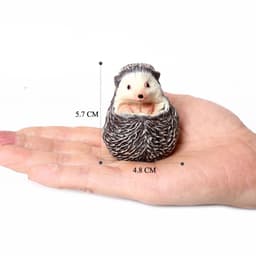 image-SamKaLa Hedgehog Spiny Anteater Figurines - Realistic Wildlife Model Toys