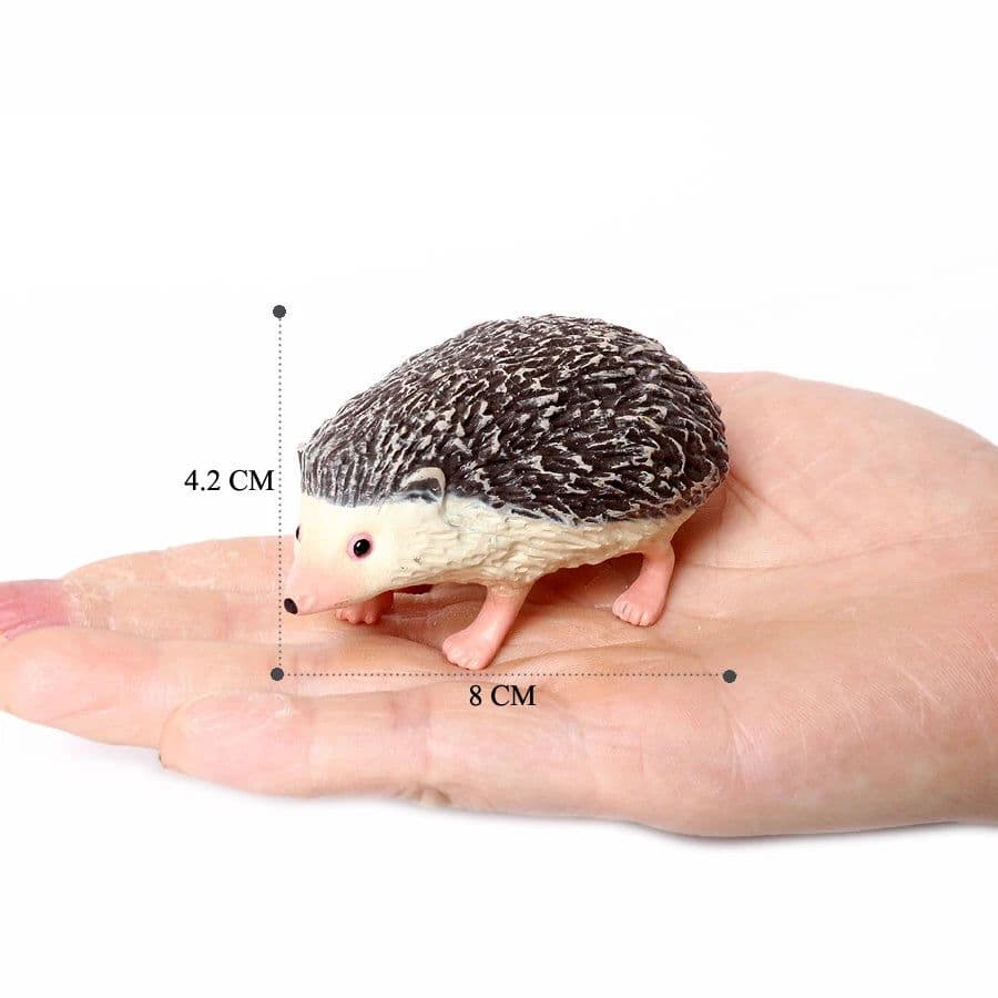 image-SamKaLa Hedgehog Spiny Anteater Figurines - Realistic Wildlife Model Toys