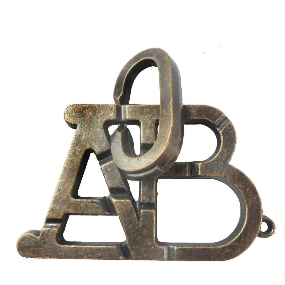 image-Gootrades Luban Lock Puzzle Toy - Educational Metal Brain Teaser Game